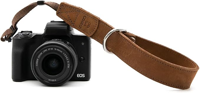 C Coiro Leather Camera Wrist Strap