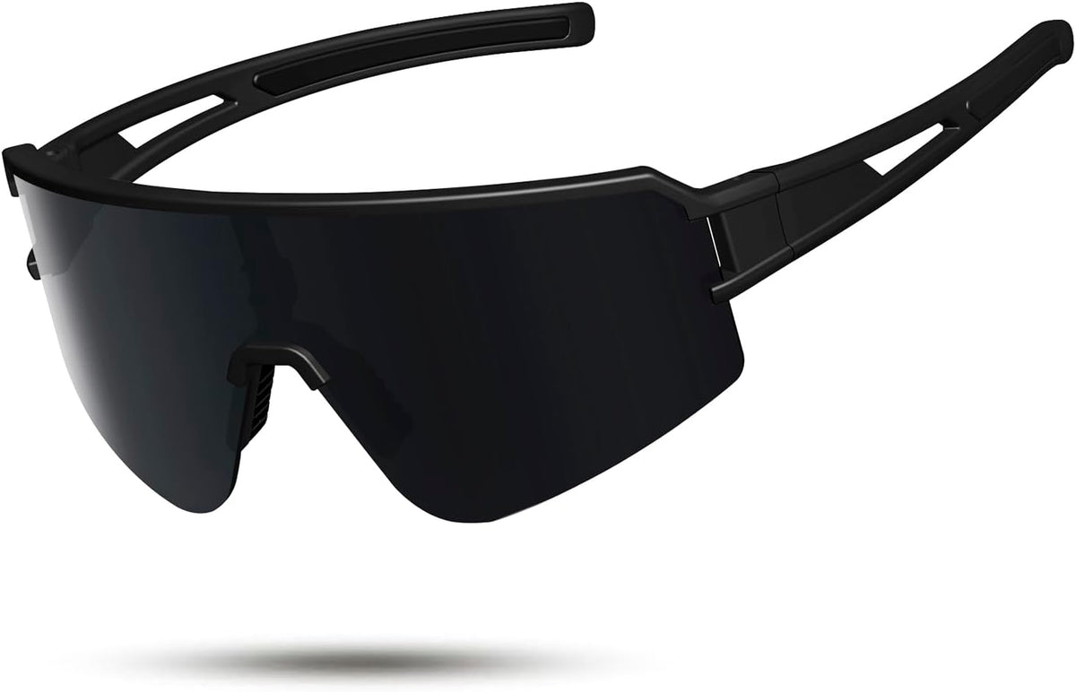 SPOSUNE Polarized Cycling Glasses - UV400 Protection Sports Sunglasses for Men & Women | Ideal for Running, Fishing, Riding