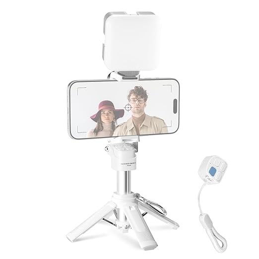 NEEWER Mini Tripod for Phone, Lightweight Foldable Small Selfie Stick Cell