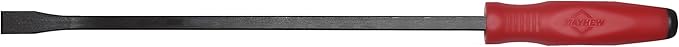 Mayhew Tools 31134HT Dominator Economy Curved Pry Bar, Red, 24"