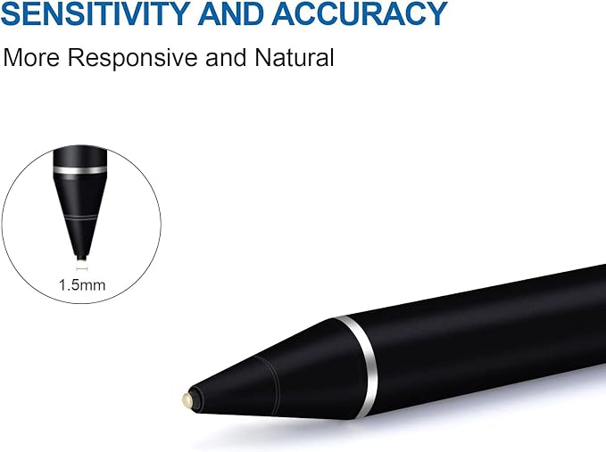 Active Stylus Pens for Touch Screens, Active Pencil Smart Digital Pens Fine