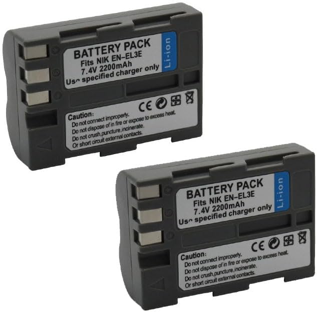 EN-EL3E Camera Battery Multifunctional Charger Set Compatible
