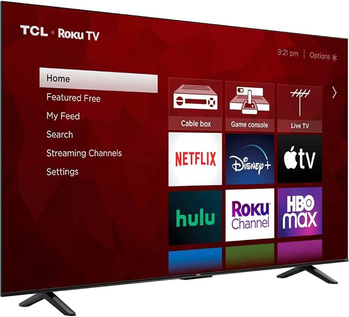 TCL 85" Class 4-Series 4K UHD HDR Smart Roku TV – 85S455