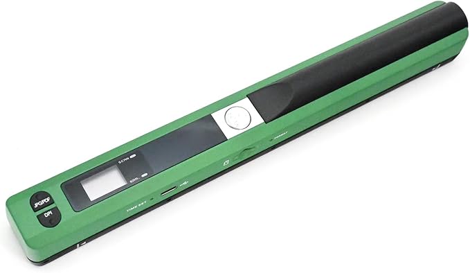 A4 Size Portable Handheld Document/Receipt Photo Scanner, 900 DPI high