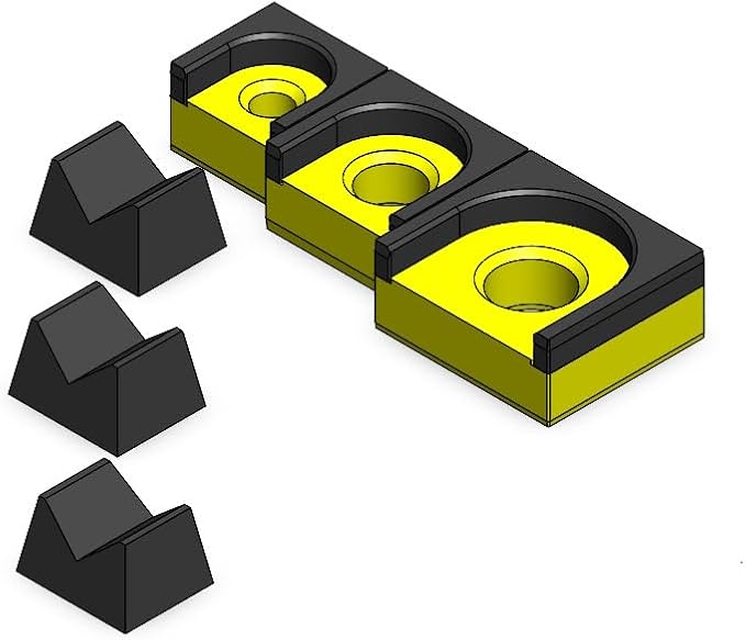 MagAttach Ratchet Organizer Kit (3 Piece Set, Yellow/Black)