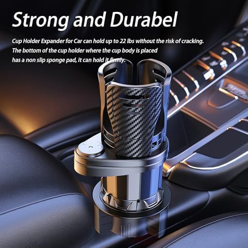2 in 1 Car Cup Holder Expander for Tesla Model Y/X