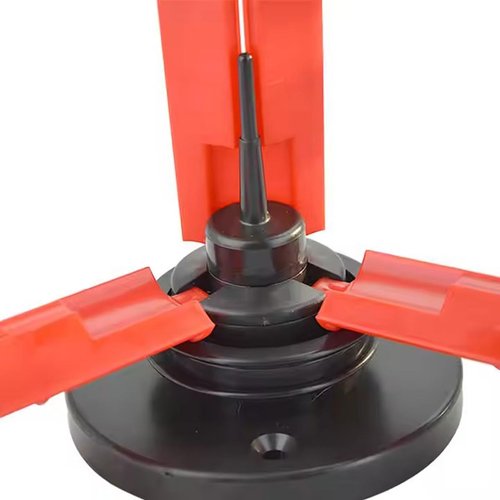 FUNTRESS Fletching Jig - Straight Helix Tower Tool for DIY Archery Arrows | Includes Scale for Precision