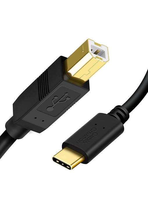 CableCreation USB C to B Printer & Scanner Cable - 10FT