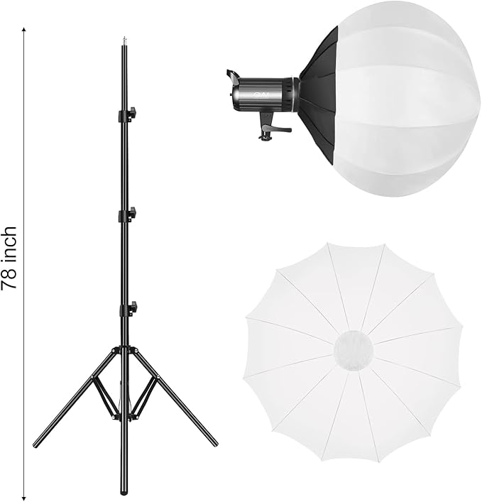 Bi-Color LED Video Light, GVM 100W Photography Lighting