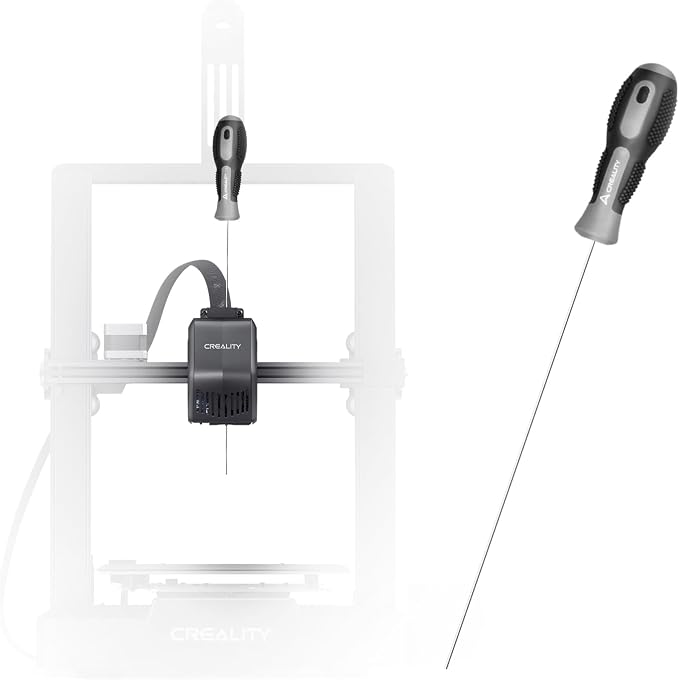 Creality Clog Poke, 3D Printer Nozzle Cleaning Kit, Φ1.5mm L210mm Prolong