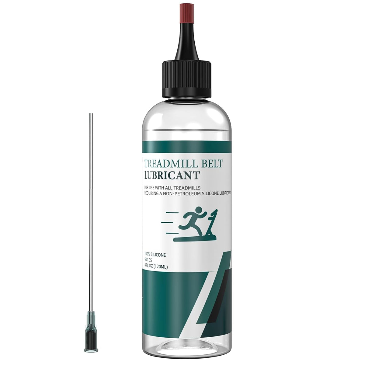 Silicone Treadmill Belt Lubricant - High-Temperature Resistant 100% Silicone | 4.2 Ounce with Application Tubes