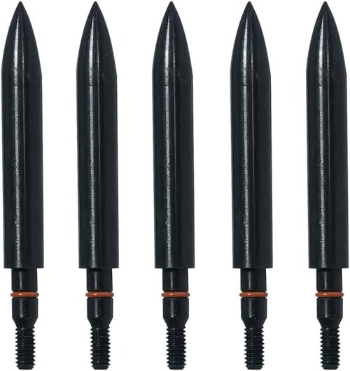 Field Points | Archery Arrowheads with Steel Screw Tips - 100/125/150/200/300 Grains (12 PCS)