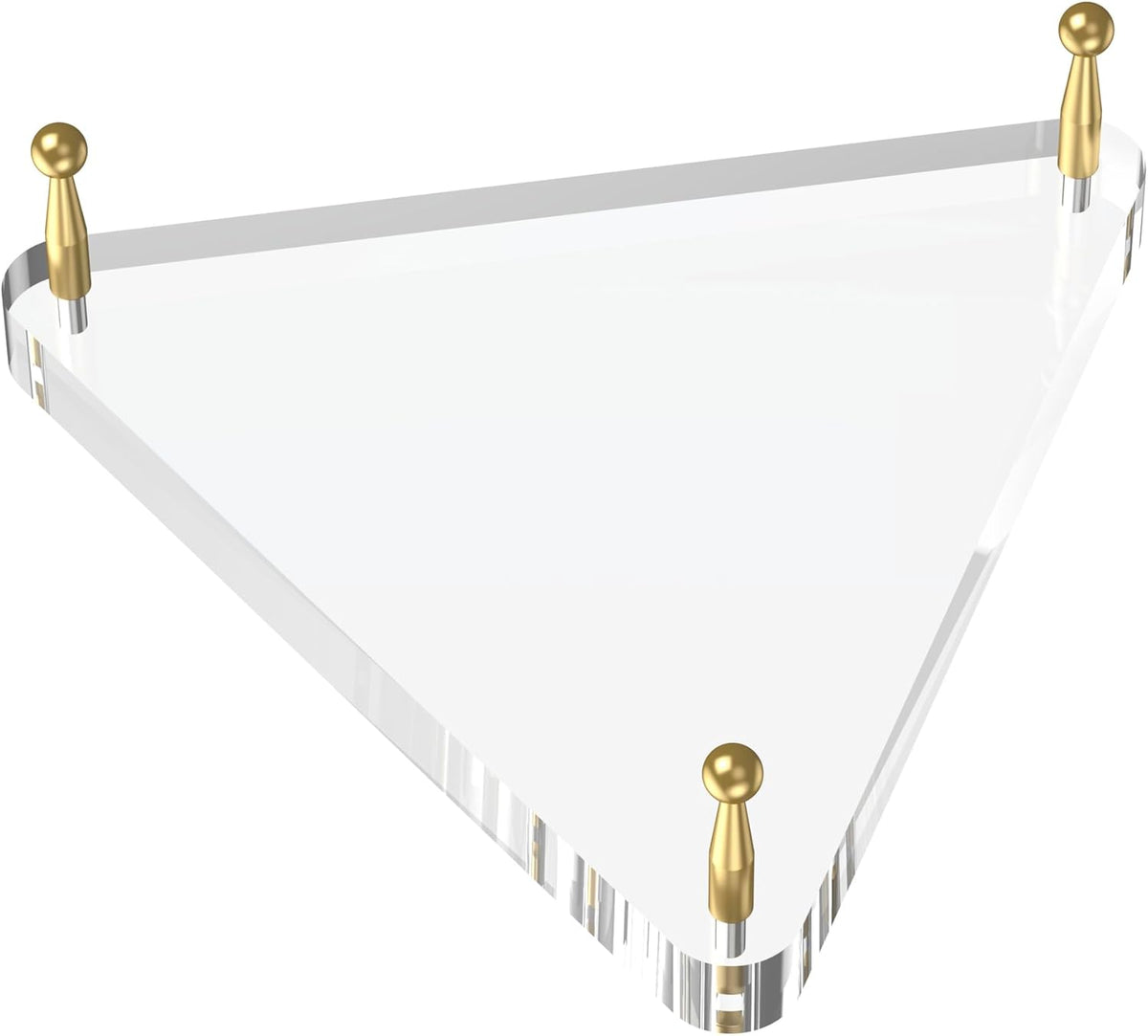 SVENJBB Clear Acrylic Ball Holder - Display Basketball, Football, Soccer & Volleyball | 1 Pack with Gold Pegs