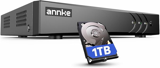 ANNKE 3K Lite 8 Channel Hybrid 5-in-1 Security Digital Video Recorder, H.265+