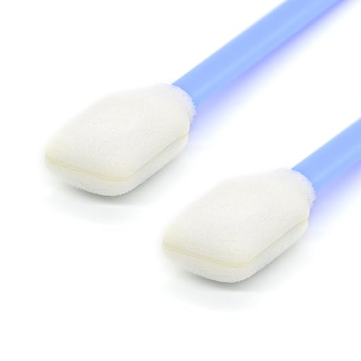 Wellgler's Foam Cleaning Swabs, Lint Free Foam Tip Swabs Kit,