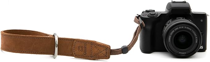 C Coiro Leather Camera Wrist Strap