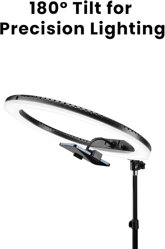 Lume Cube LED Ring Light for Videos, Live Streaming |18” Circle Light