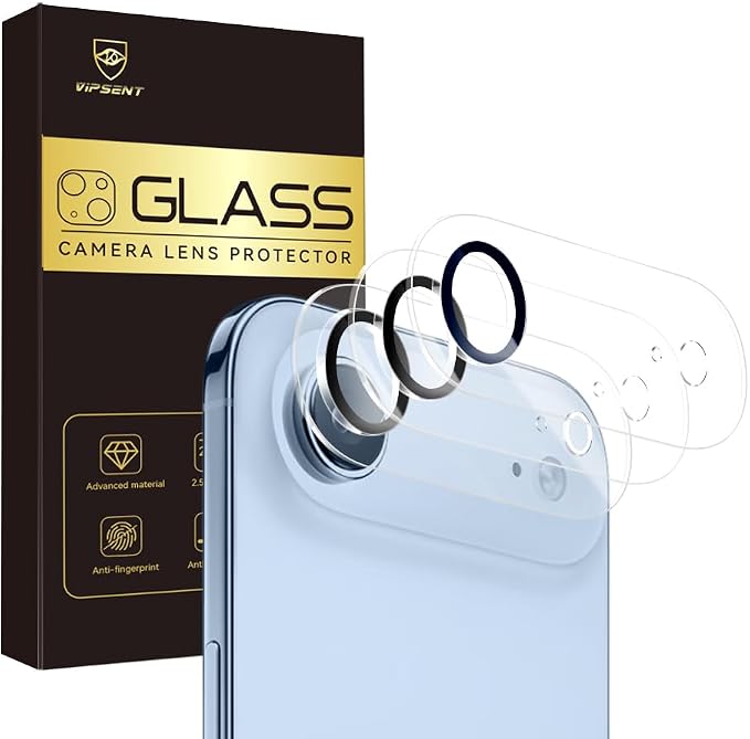 Camera Lens Protector for iPhone 17 Air 6.6", 9H Tempered Glass，Ultra HD