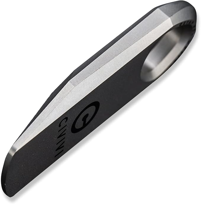 CIVIVI Mini Titanium Pry Bar, 1.70" Overall Ti-Bar EDC keychain Multi-Tool, Designed by Ostap Hel C21030-1 (Gray)