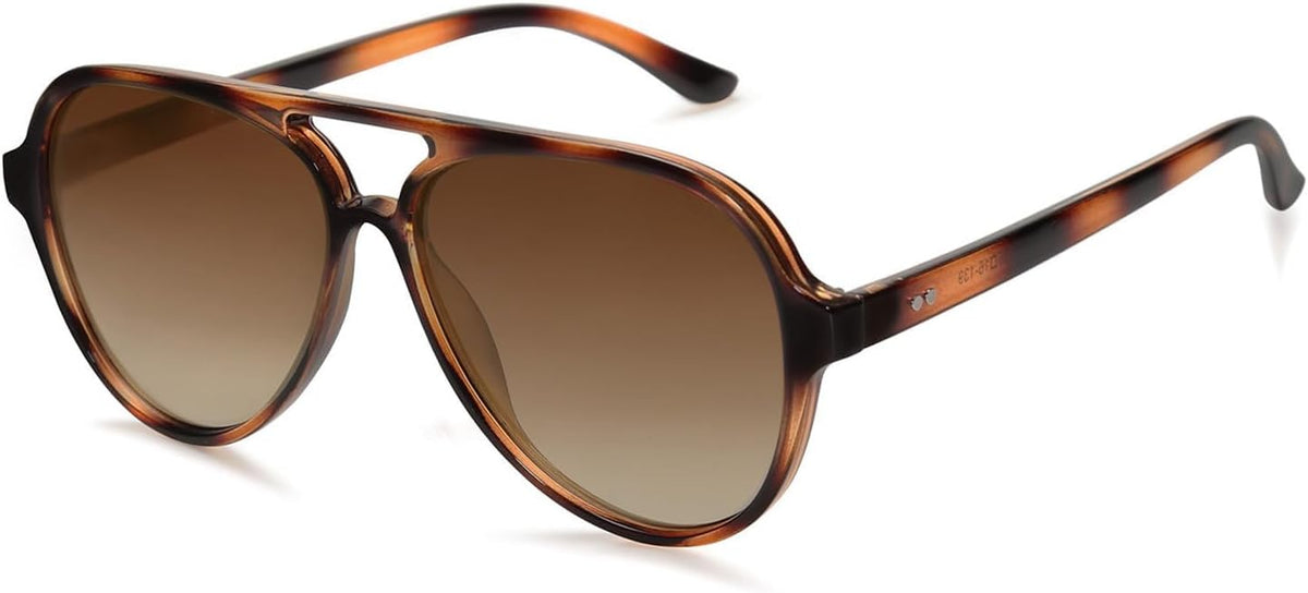 SOJOS Classic Polarized Aviator Sunglasses - Retro Trendy Shades for Men & Women | Model SJ2201