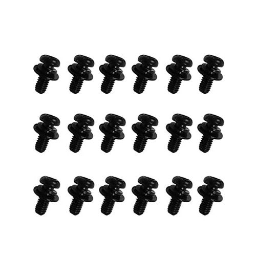 KACEPAR Stainless Steel Metal Screws, 18PCS Bottom Cover Screws, for Ninebot MAX G30 Electric Scooter Repaired Parts
