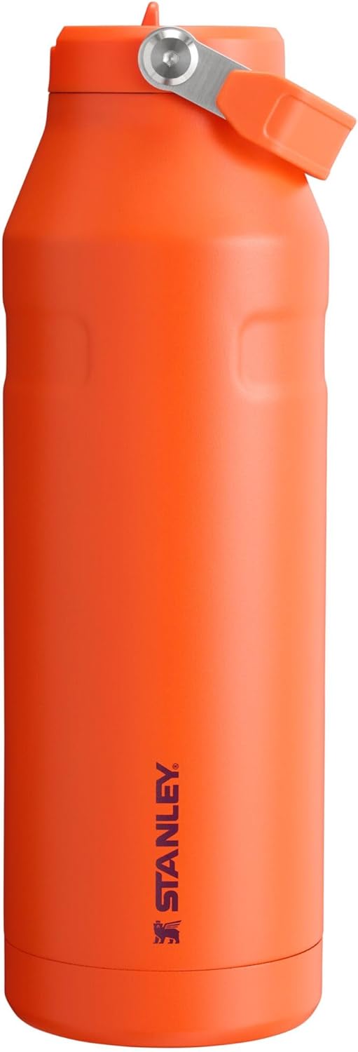 Stanley IceFlow 2.0 Water Bottle - 50 OZ Insulated Stainless Steel | Lightweight, Leak-Resistant, BPA-Free | Tigerlily Plum