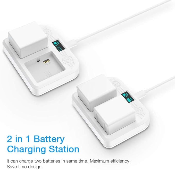 HOLACA Battery Charger Station Compatible