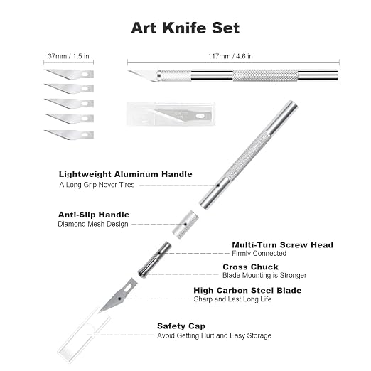 Resin 3D Printer Accessories Kit, Including Cleaning Silicone pad and Stainless