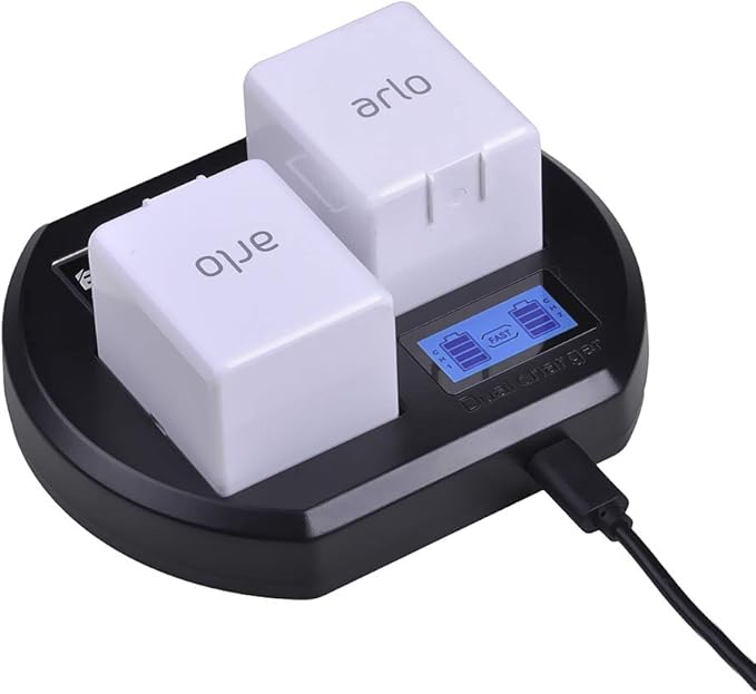 Batmax LCD Dual Battery Charger Station Replacement