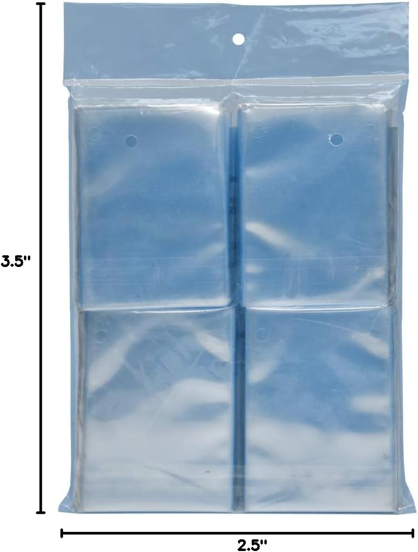 Ultra PRO - Clear Penny Sleeves® for Standard Trading Cards | 2.5" x 3.5" | 500 Count Pack