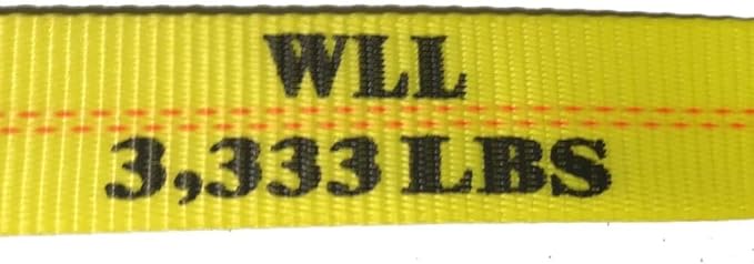Mytee Products 20 Pack 2 Inch x 30 FT Yellow Ratchet Strap with J Hooks - 10,000 Lbs Breaking Strength - Heavy Duty Tie Down Cargo Truck Straps with Wire Hooks for Flatbed, Truck, Trailers Pickup