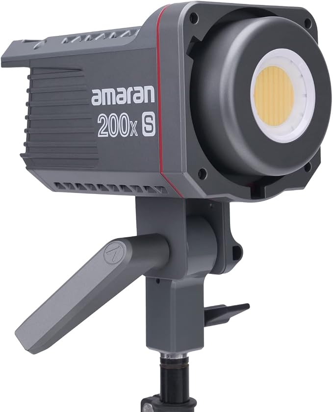 amaran 200x S 200W Bi-Color LED Video Light, DC/AC Power Supply Bowens Mount