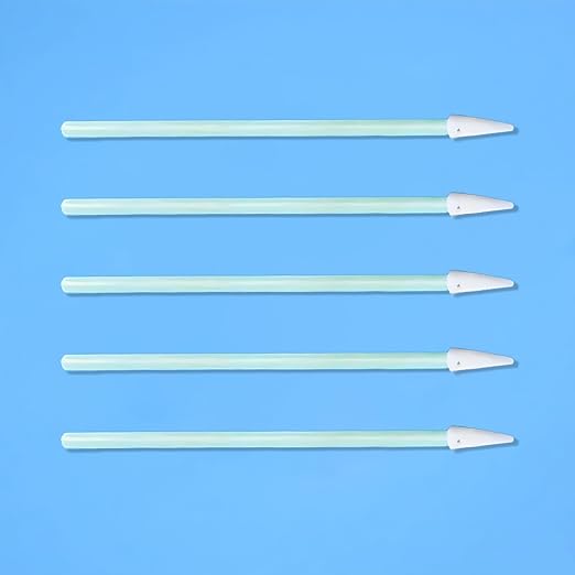 500-Pack Pointed Tip Fiber Optic Cleaning Swabs