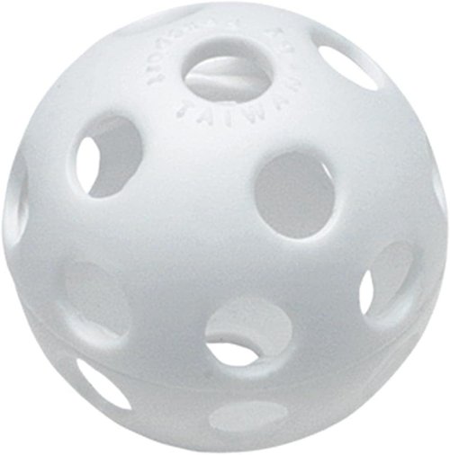 Easton 9-Inch White Plastic Baseballs - Durable Practice Balls for Training and Games