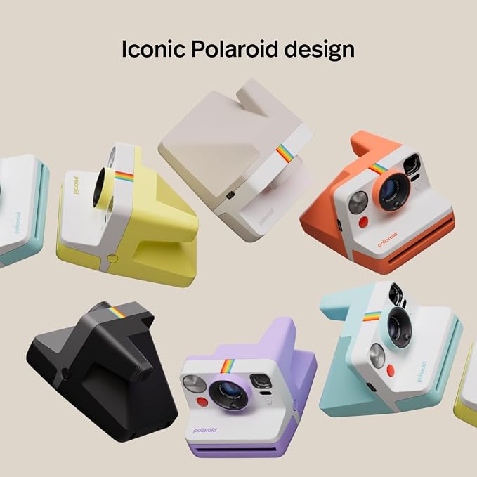 Polaroid Now 3rd Generation I-Type Instant Camera + Film Bundle