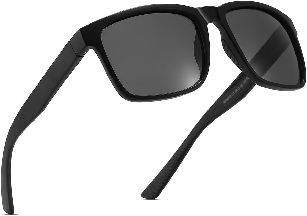 Skiennix Sports Sunglasses - Polarized UV Protection | Trendy Oversized Square Design for Men