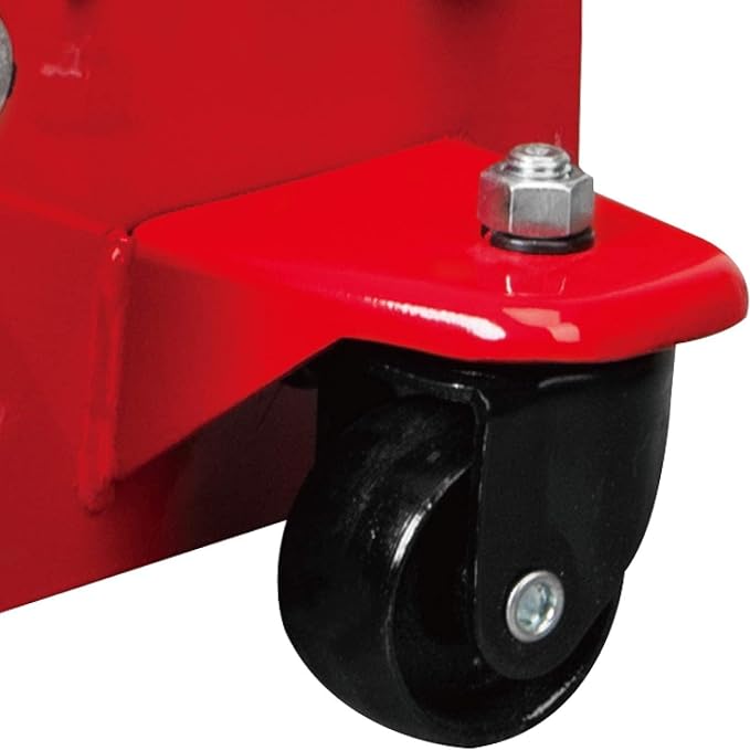 Big RED ATZ830023R Torin Hydraulic Heavy Duty Steel Service/Floor Jack with Dual Piston Quick Lift Pump, 3 Ton (6,000 lb) Capacity, Red