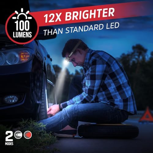 Energizer Universal+ LED Headlamp, Bright Head Lamp for Outdoors, Camping and Emergency Light, IPX4 Water Resistant (Batteries Included)(Pack of 4)