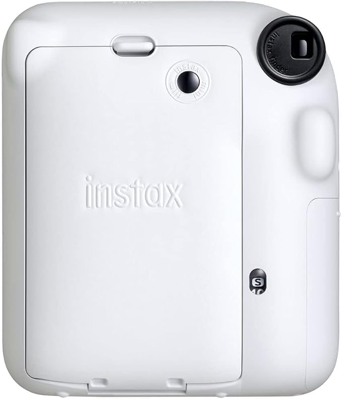 FUJIFILM INSTAX Mini 12 Instant Film Camera | Clay White Bundled