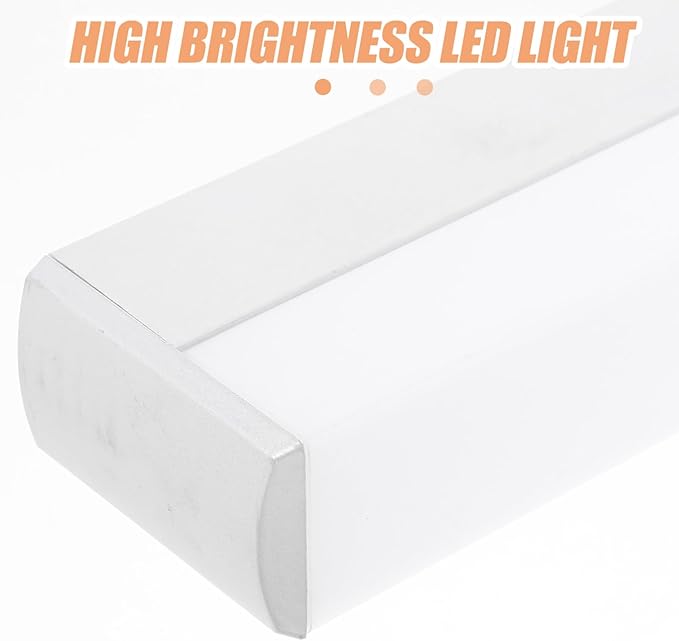 STOBOK Wall-Mounted Led Bathroom Vanity Light Mirror Front Light for Makeup Suitable for Humid Environments