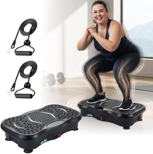 Beltwell® Vibration Plate - Full Body Shaker for Weight Loss & Lymphatic Drainage | Bluetooth & LED Display