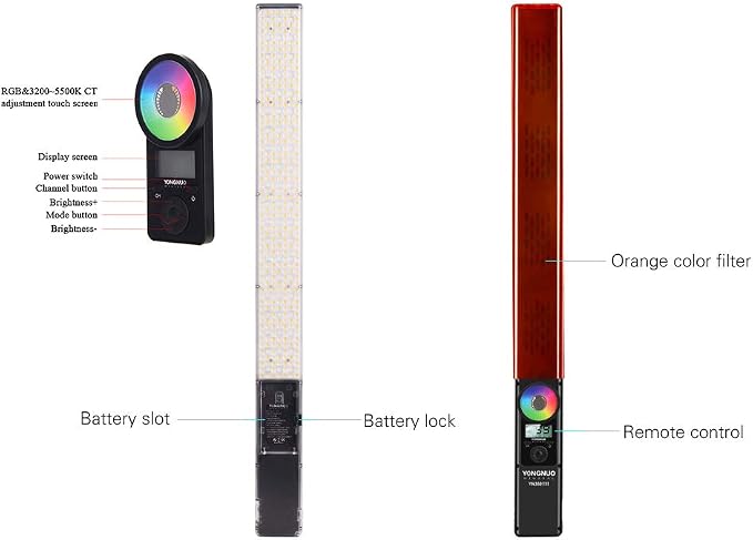 YONGNUO YN360 III YN360III LED Video Light 5600K, Handheld Photography Ice Light