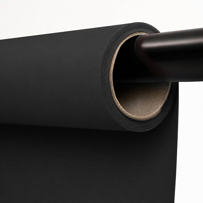 Kate Seamless Paper Backdrop Black Seamless Backdrop Paper Rolls