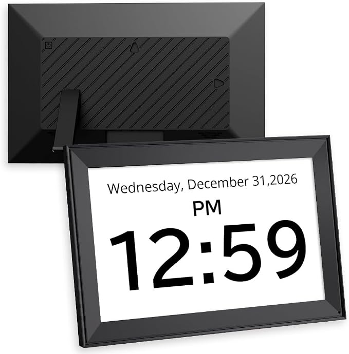 Santek] Large Digital Clock for Seniors