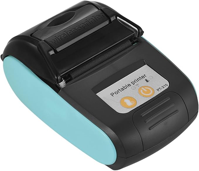 Thermal Receipt Printer, PT-210 58mm Portable Thermal Printer Handheld Ticket