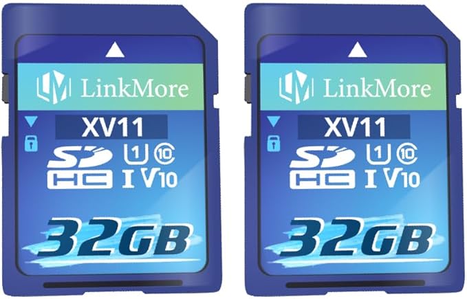LinkMore 32GB Full-Size SD Card, SDHC Compatible