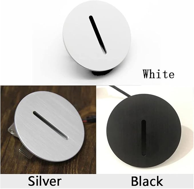 TTPP 1W LED Recessed Wall Lamp Stair Light AC85-265V Step Light Indoor Recessed Staircase Lamp Stairway Corridor Wall Foot Lamp Sconce Lights-NaturalWhite-White