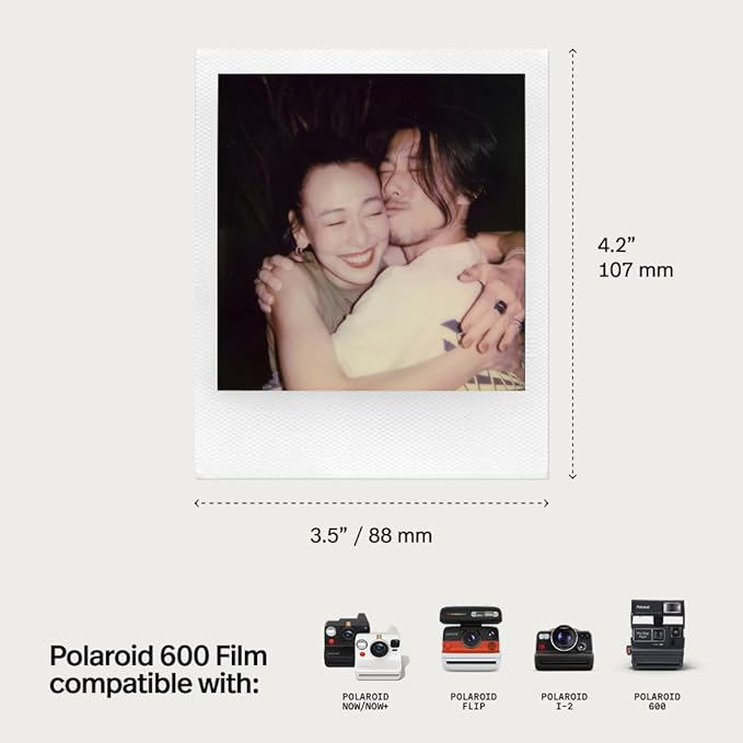 Polaroid Color 600 Film Triple Pack, 24 Photos