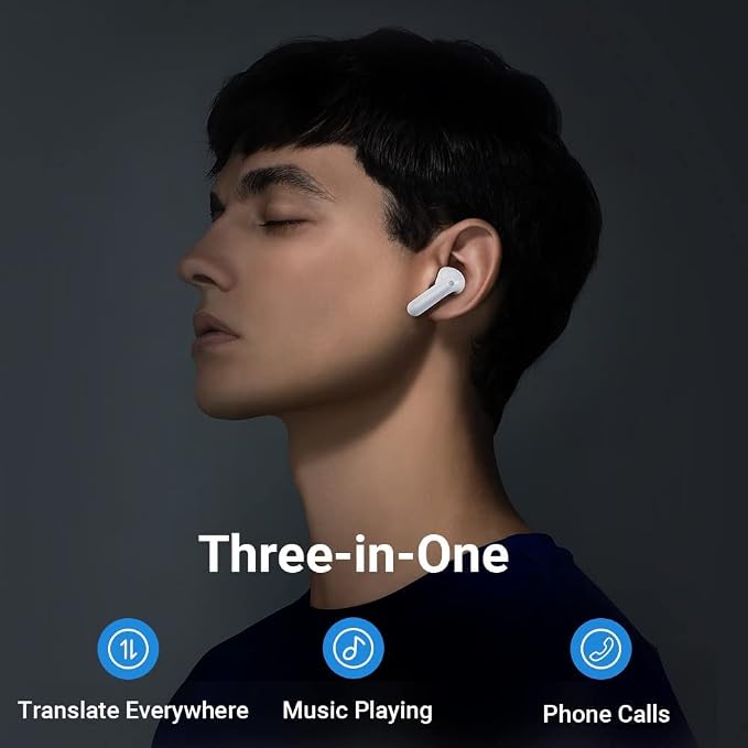 Timekettle M3 Language Translator Earbuds, Two-Way Translator Device