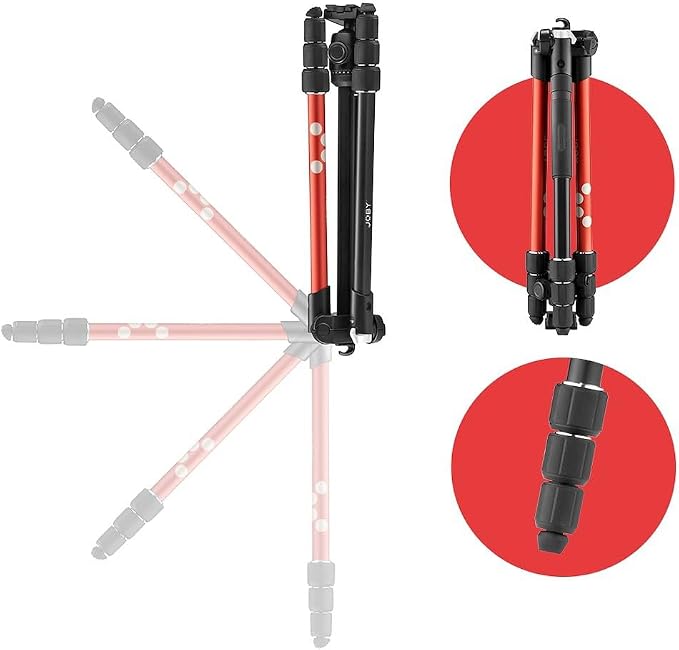 JOBY RangePod, Aluminium Traveller Camera/SmartphoneTripod
